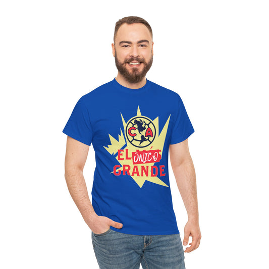 Club America Unisex Tee - El unico Grande (Negro y Azul)