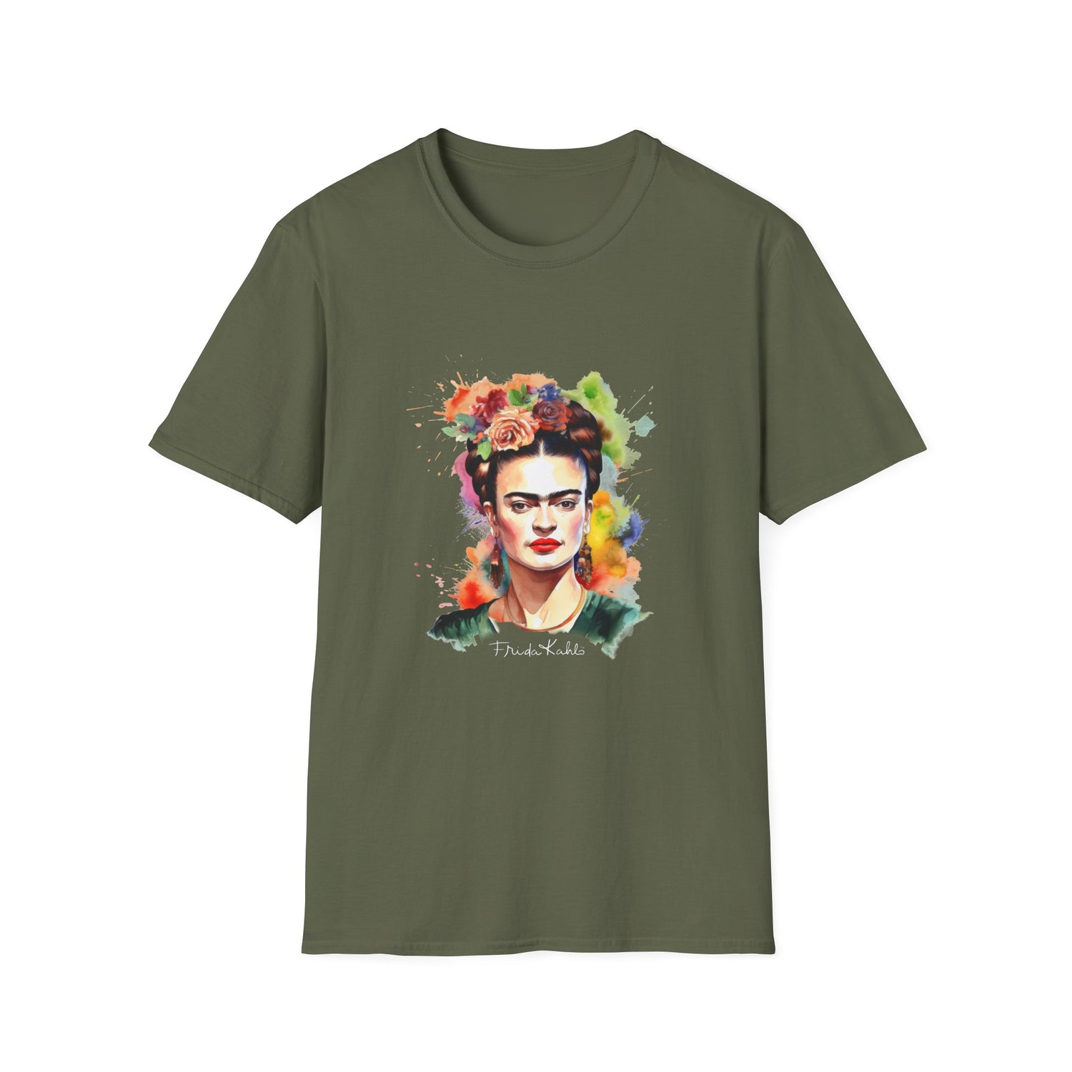 Frida Kahlo Colorful Unisex T-Shirt