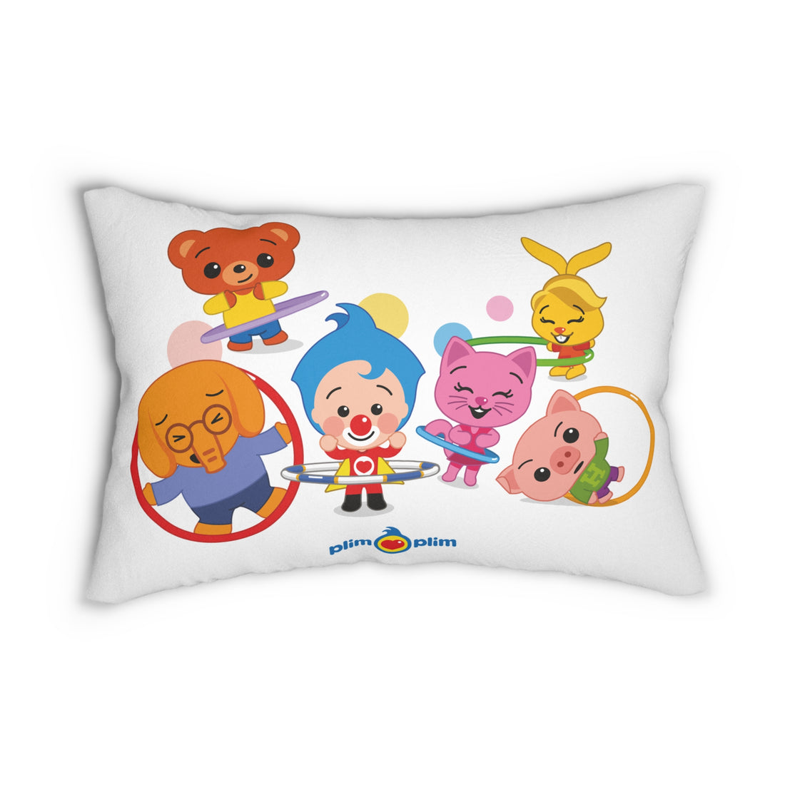 Plim Plim Spun Polyester Lumbar Pillow