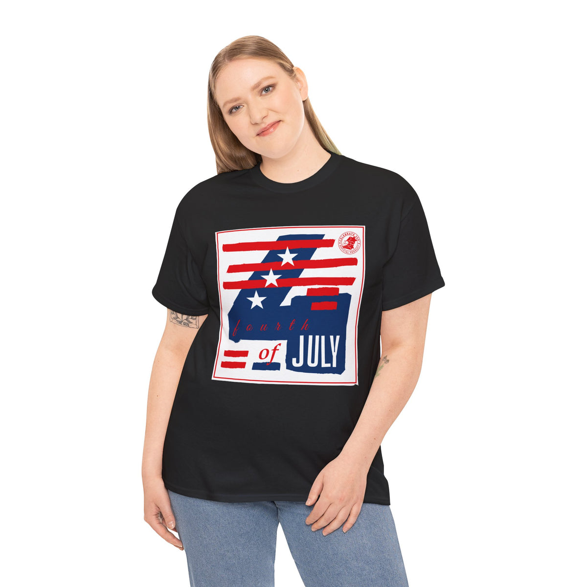 Fourth of July Unisex Tee - Celebrating 250 Years of US Independence – official C250 licensed merch (view 6)