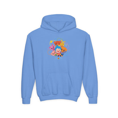 Plim Plim Sudadera de Niños con Capucha Amigos