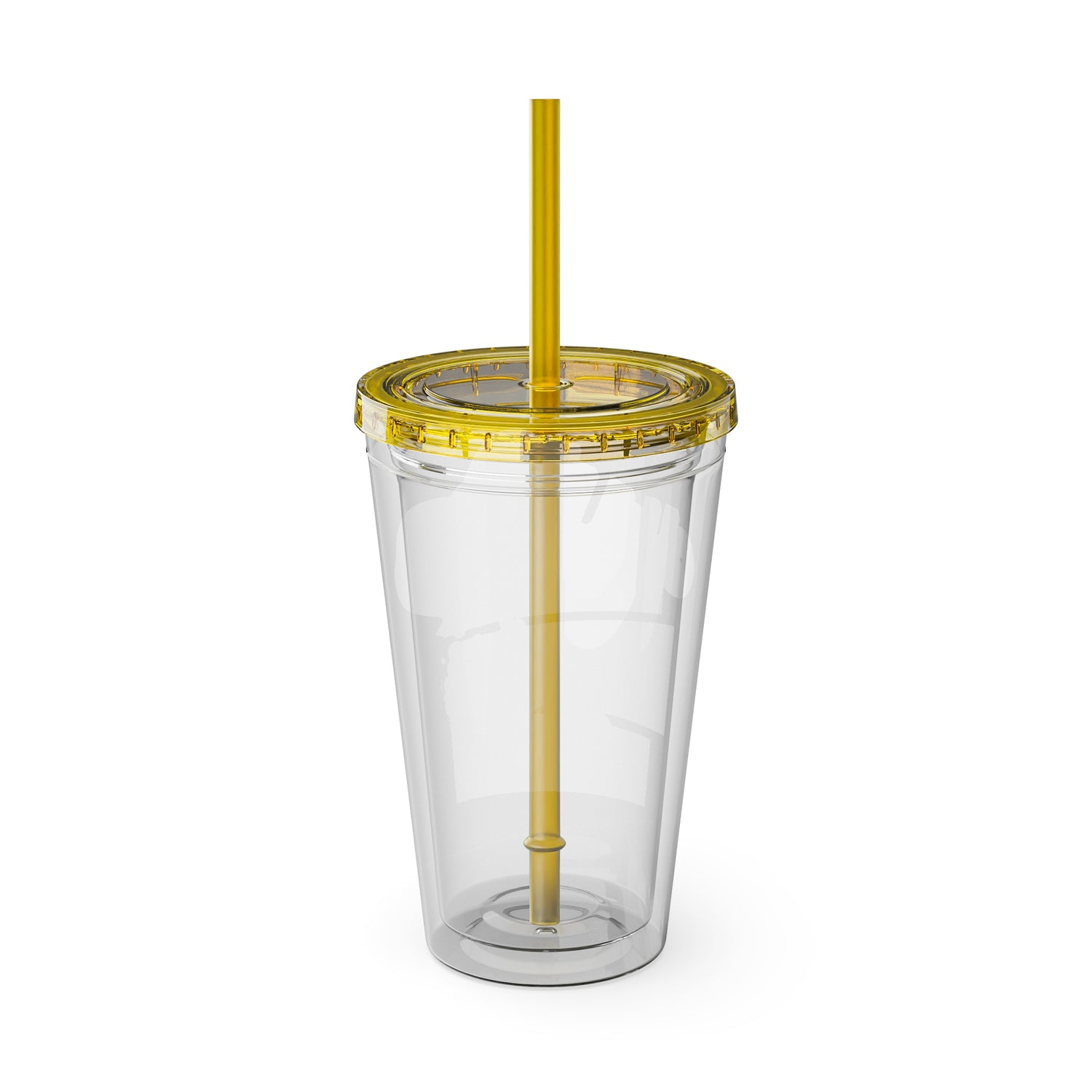 Mikecrack Acrylic Tumbler with Straw