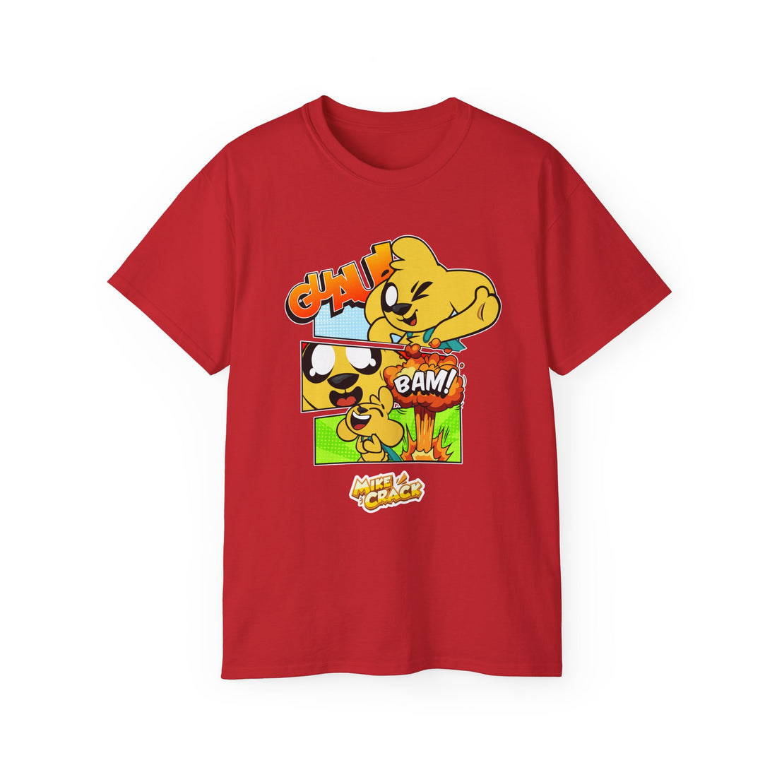 Camiseta unisex de algodón ultrafino Mikecrack 