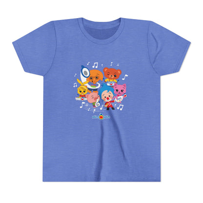 Plim Plim Camiseta Juvenil de Manga Corta Orquesta