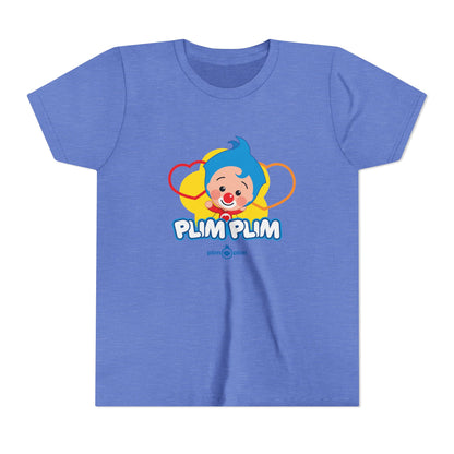 Plim Plim Camiseta Juvenil de Manga Corta Plim Plim