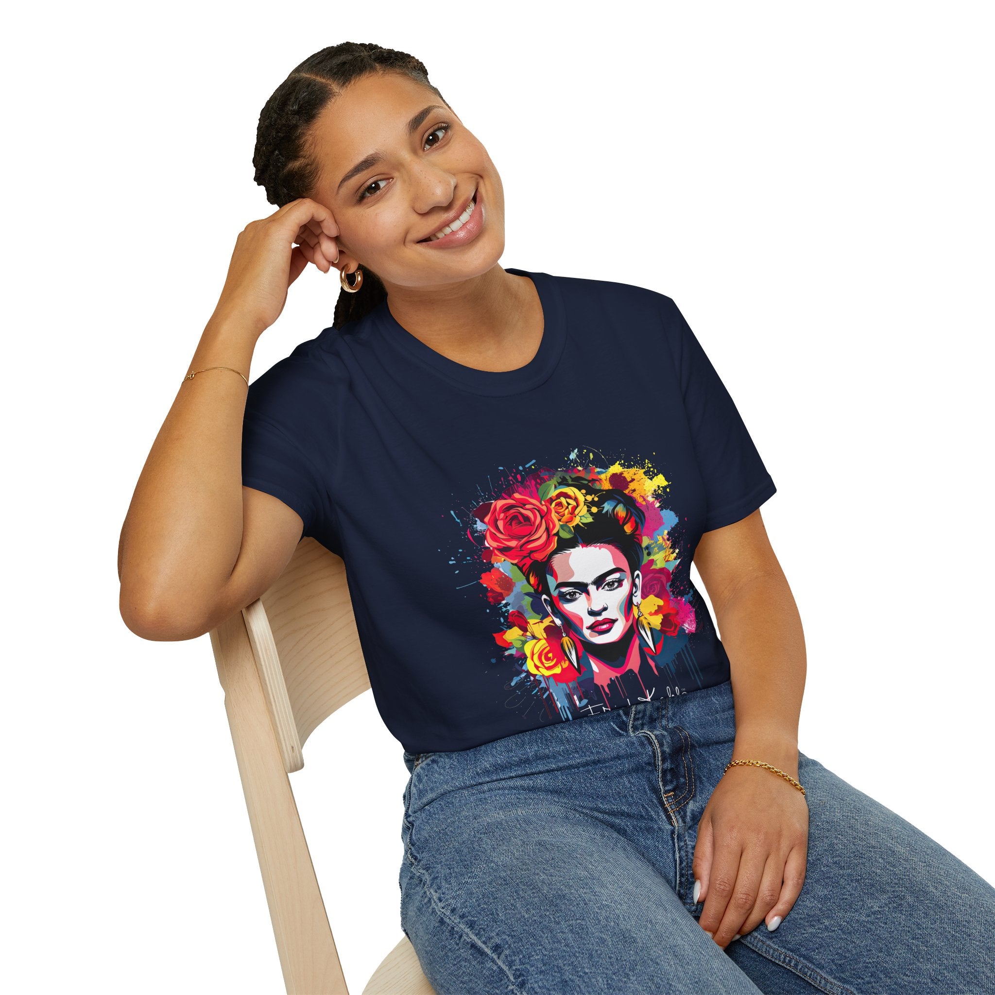 Frida Kahlo Colorful Unisex T-Shirt