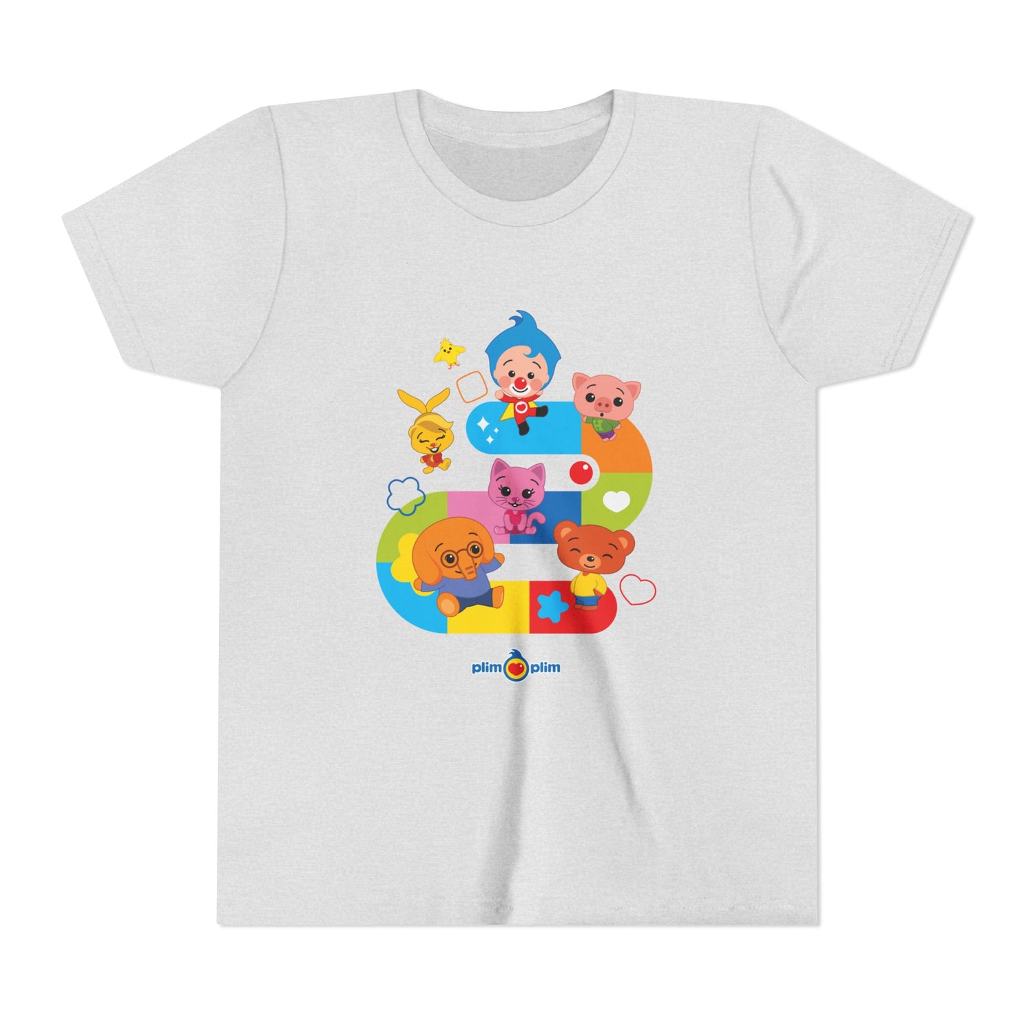 Plim Plim Camiseta Juvenil de Manga Corta Juego