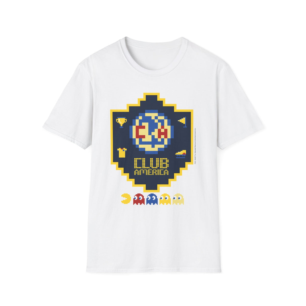 Club América x PAC-MAN T-Shirt – official Club América x PAC-MAN licensed merch (view 2)