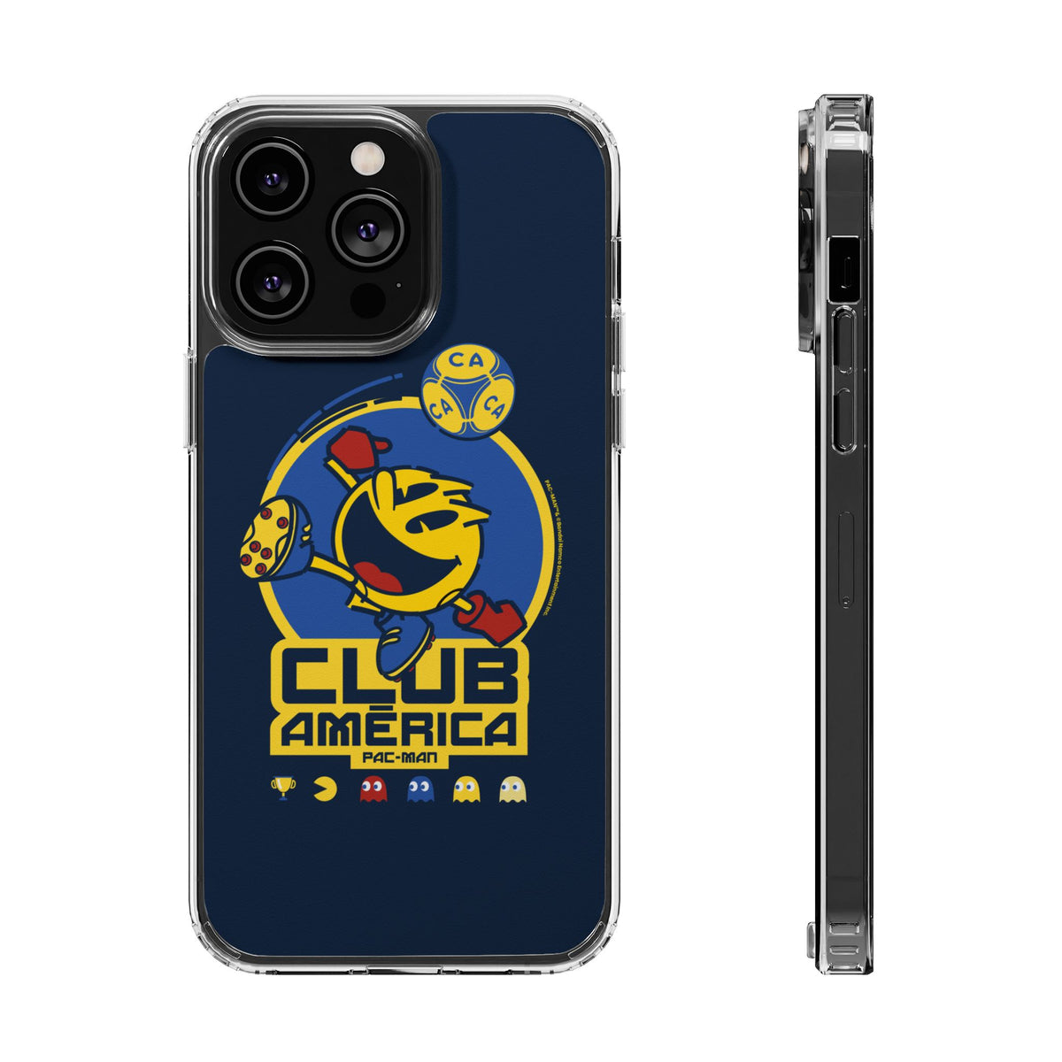 Club América x PAC-MAN – Clear Phone Case – official Club América x PAC-MAN licensed merch (view 8)