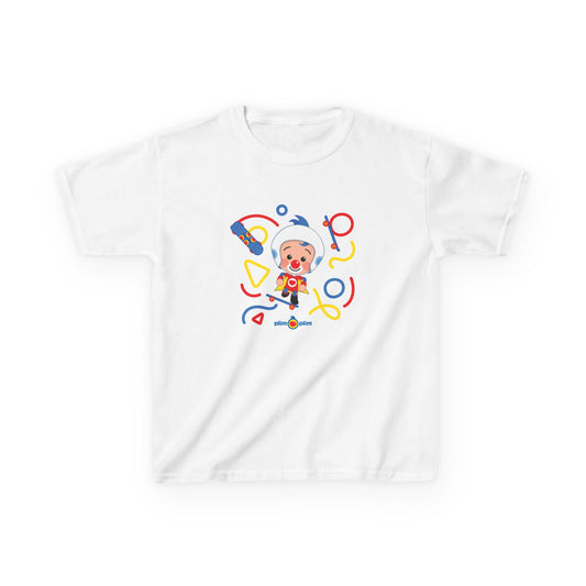 Plim Plim Camiseta para Niños de Algodón Grueso Patineta