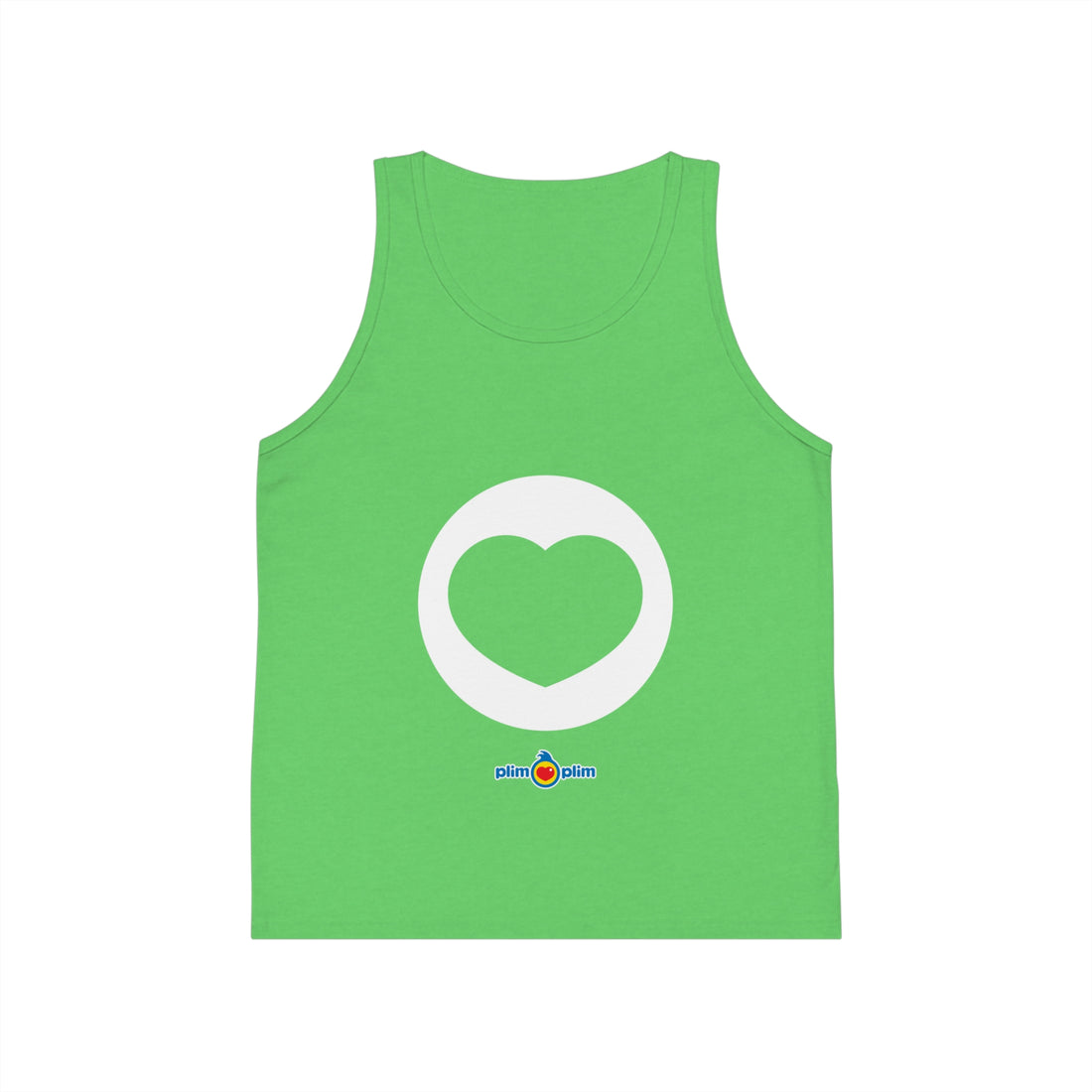 Plim Plim Camiseta de Tirantes de Niños Corazón