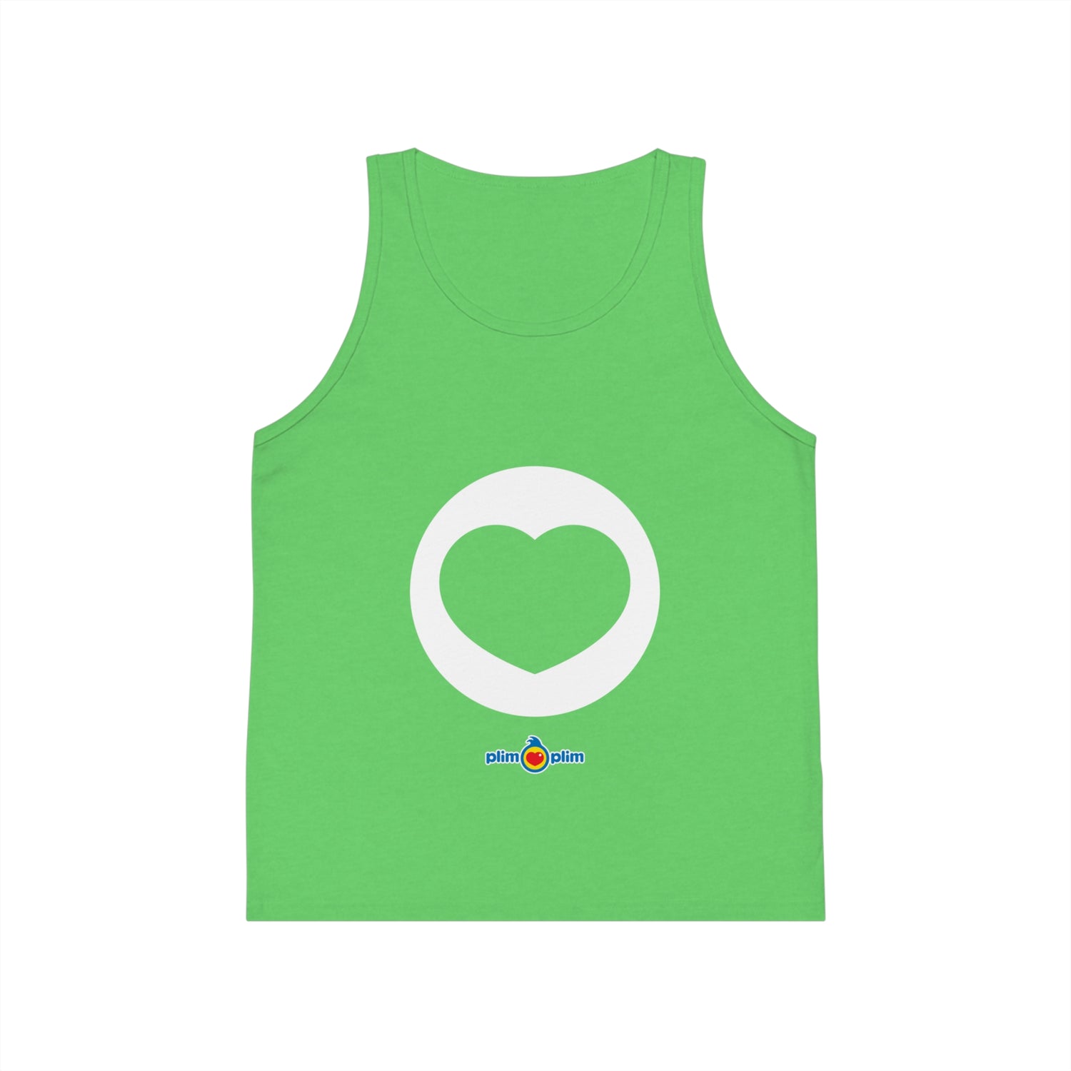 Plim Plim Camiseta de Tirantes de Niños Corazón