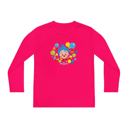 Plim Plim Camiseta Juvenil Manga Larga Burbujas