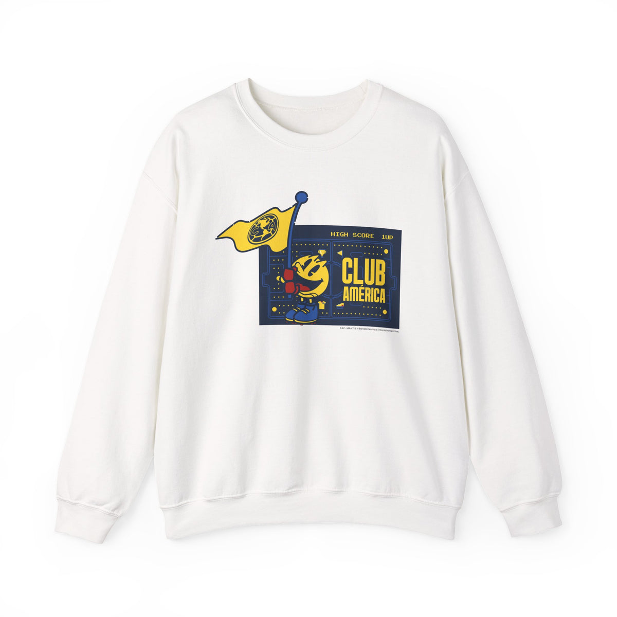 Club América x PAC-MAN - Sweatshirt – official Club América x PAC-MAN licensed merch (view 3)