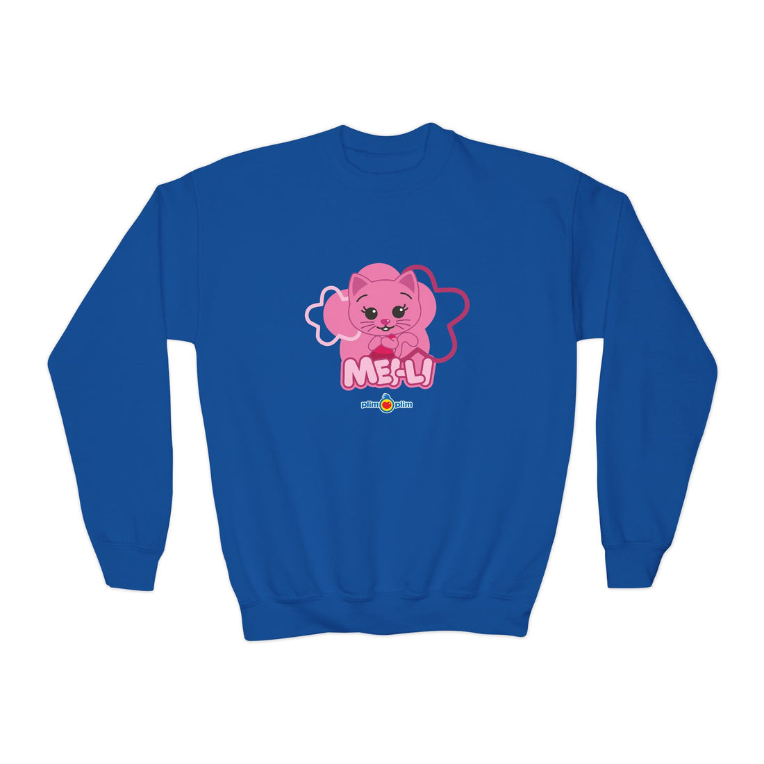 Plim Plim Sudadera Juvenil de Cuello Redondo Mei-Li