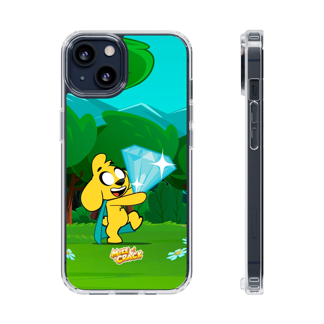 Mikecrack Clear iPhone Phone Case