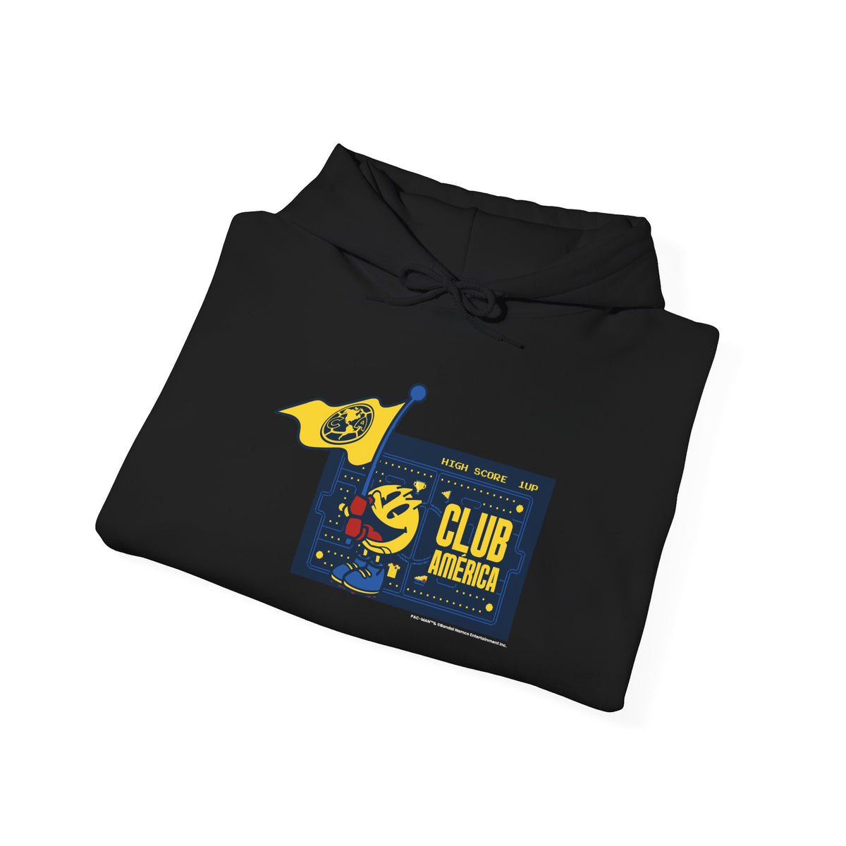 Club América x PAC-MAN - Hooded Sweatshirt – official Club América x PAC-MAN licensed merch (view 5)