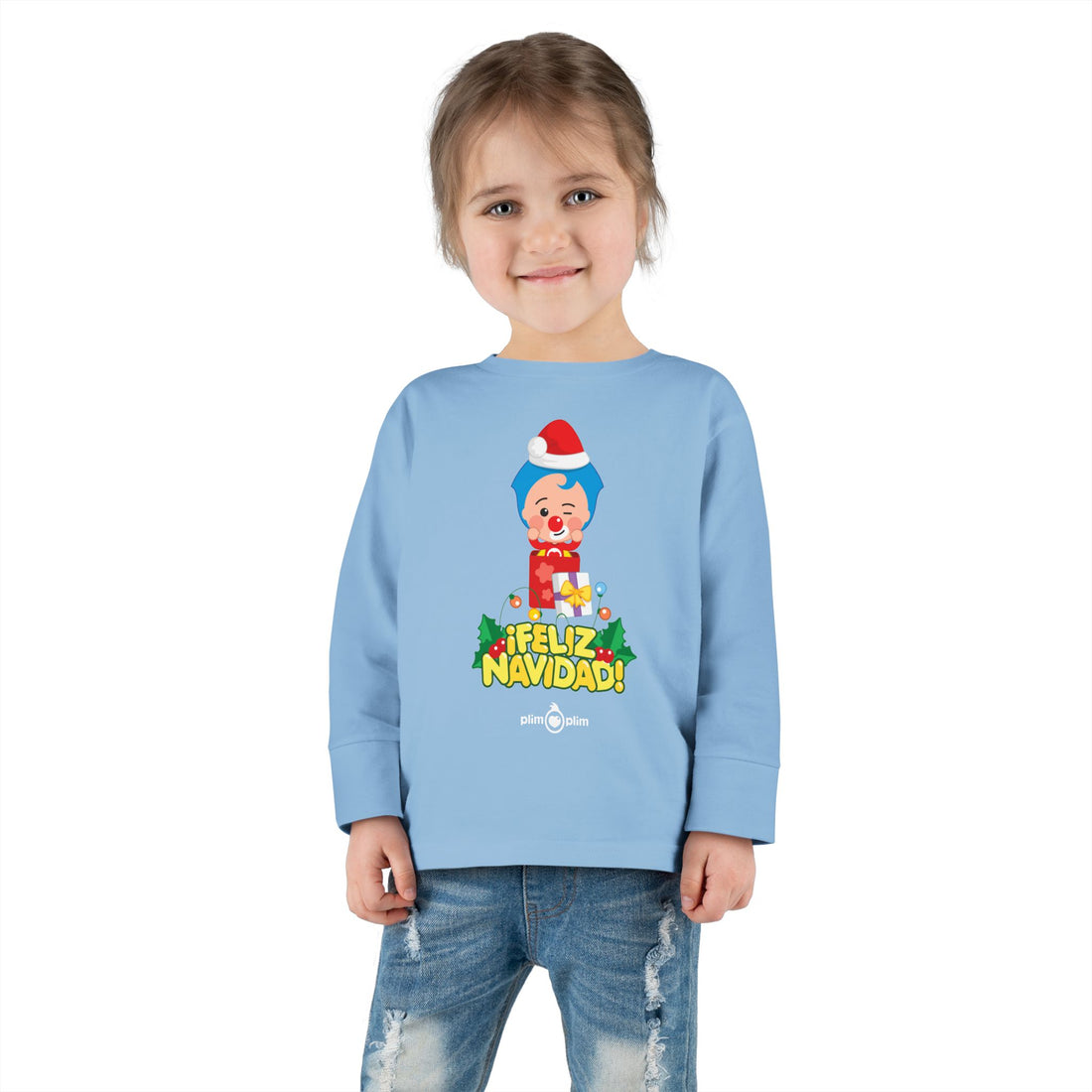 Toddler Christmas Family Long Sleeve Tee - Plim Plim Collection