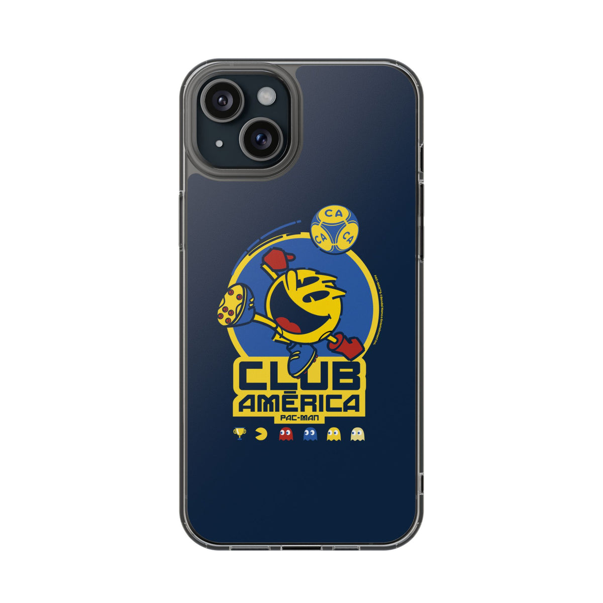 Club América x PAC-MAN – Clear Phone Case – official Club América x PAC-MAN licensed merch (view 11)