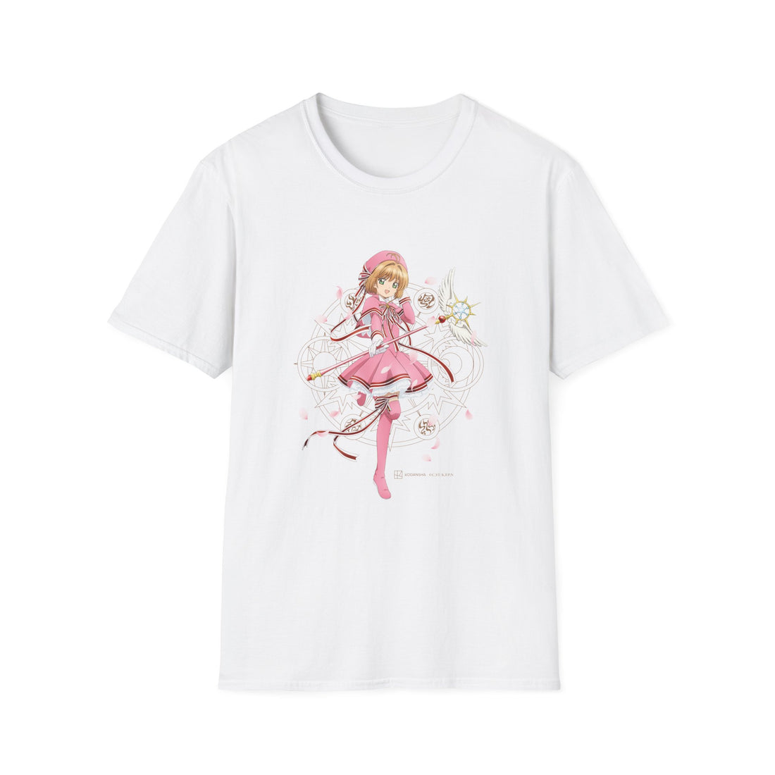 Cardcaptor Sakura: Clear Card - "Sakura in Battle Costume A" T-shirt – official Cardcaptor Sakura licensed merch (view 3)
