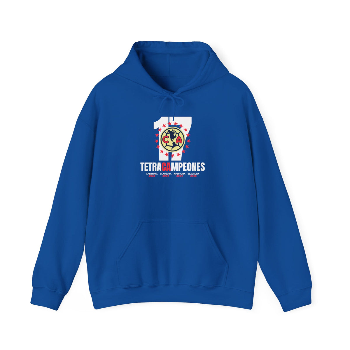 Club América Tetracampeones – Unisex Hoodie – official Club América licensed merch (view 2)