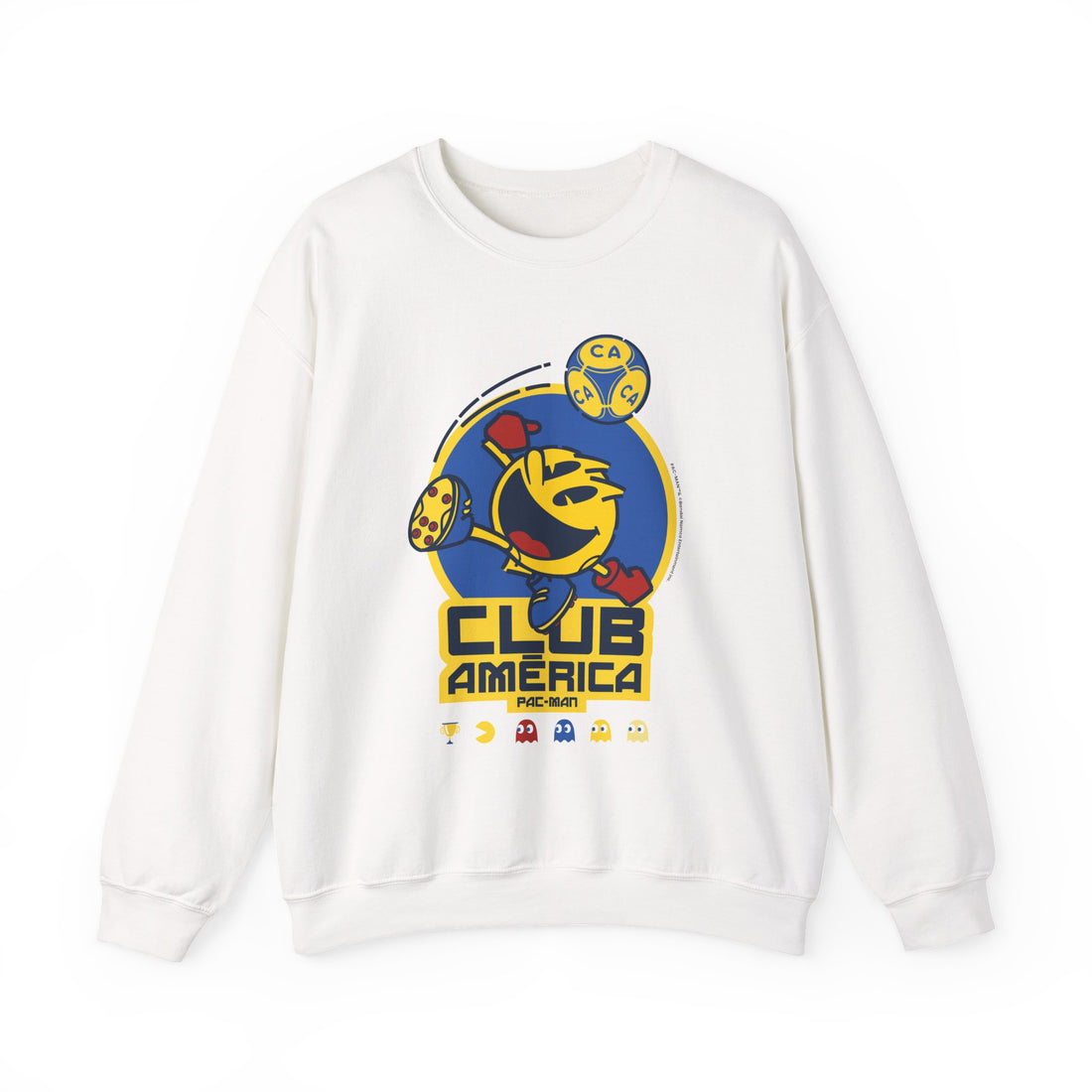 Club América x PAC-MAN - Sweatshirt – official Club América x PAC-MAN licensed merch (view 3)