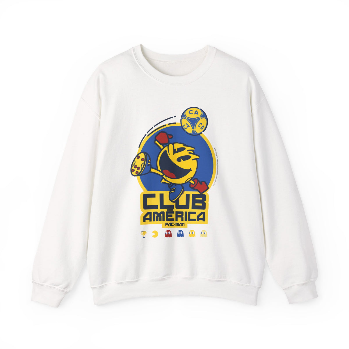Club América x PAC-MAN - Sweatshirt – official Club América x PAC-MAN licensed merch (view 3)