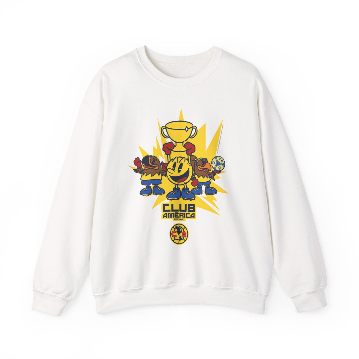 Club América x PAC-MAN - Sweatshirt – official Club América x PAC-MAN licensed merch (view 3)