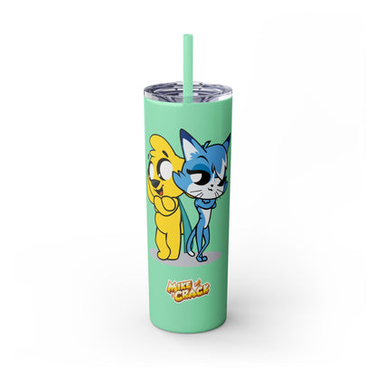 Mikecrack Thermal Tumbler with Straw