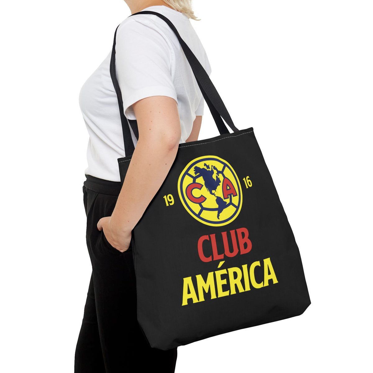 Club América Tote Bag - Retro Mexican Soccer Fan Collection – official Club América licensed merch (view 7)