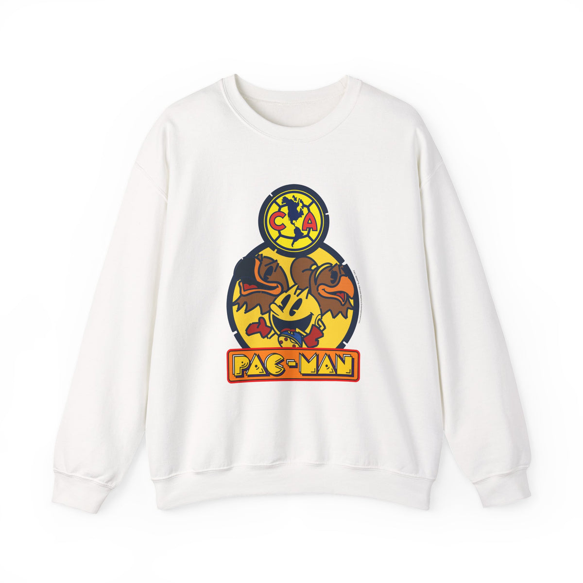 Club América x PAC-MAN - Sweatshirt – official Club América x PAC-MAN licensed merch (view 3)