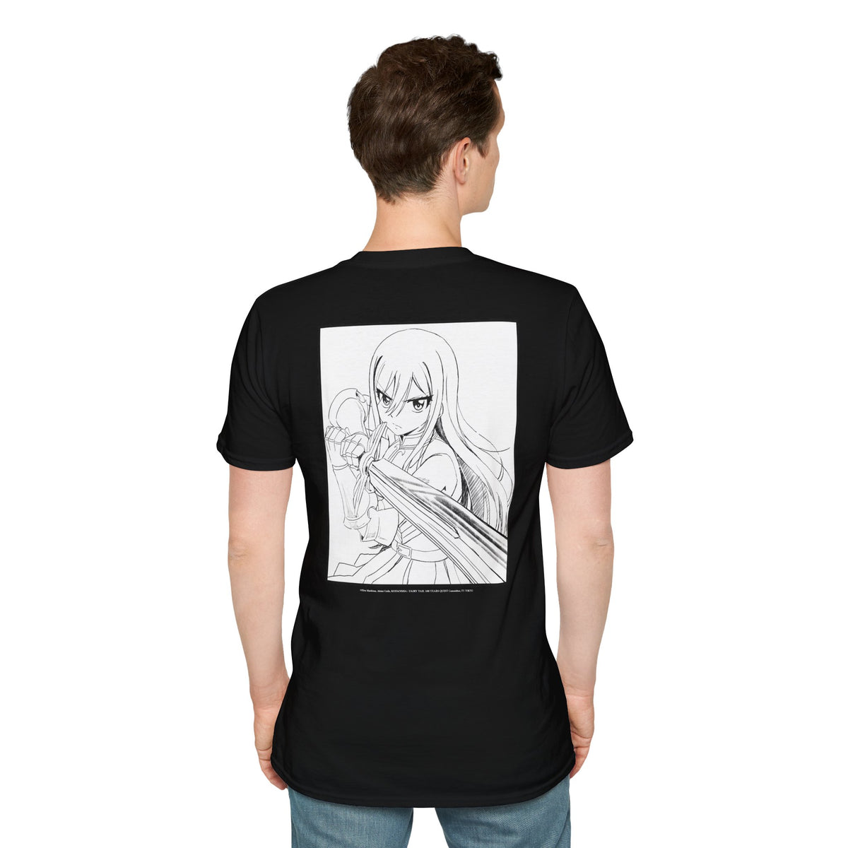 FAIRY TAIL 100 YEARS QUEST - "Erza Scarlet" T-shirt – official Fairy Tail licensed merch