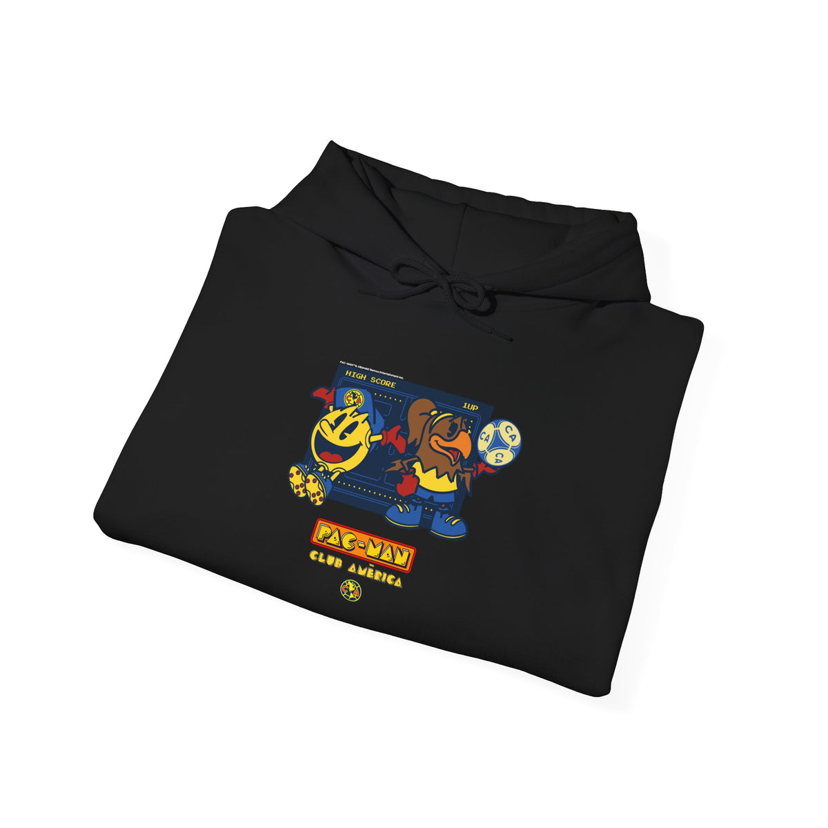Club América x PAC-MAN - Hooded Sweatshirt – official Club América x PAC-MAN licensed merch (view 5)