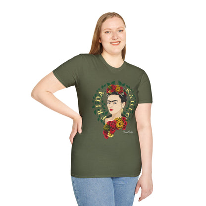 Frida Kahlo Colorful Unisex T-Shirt