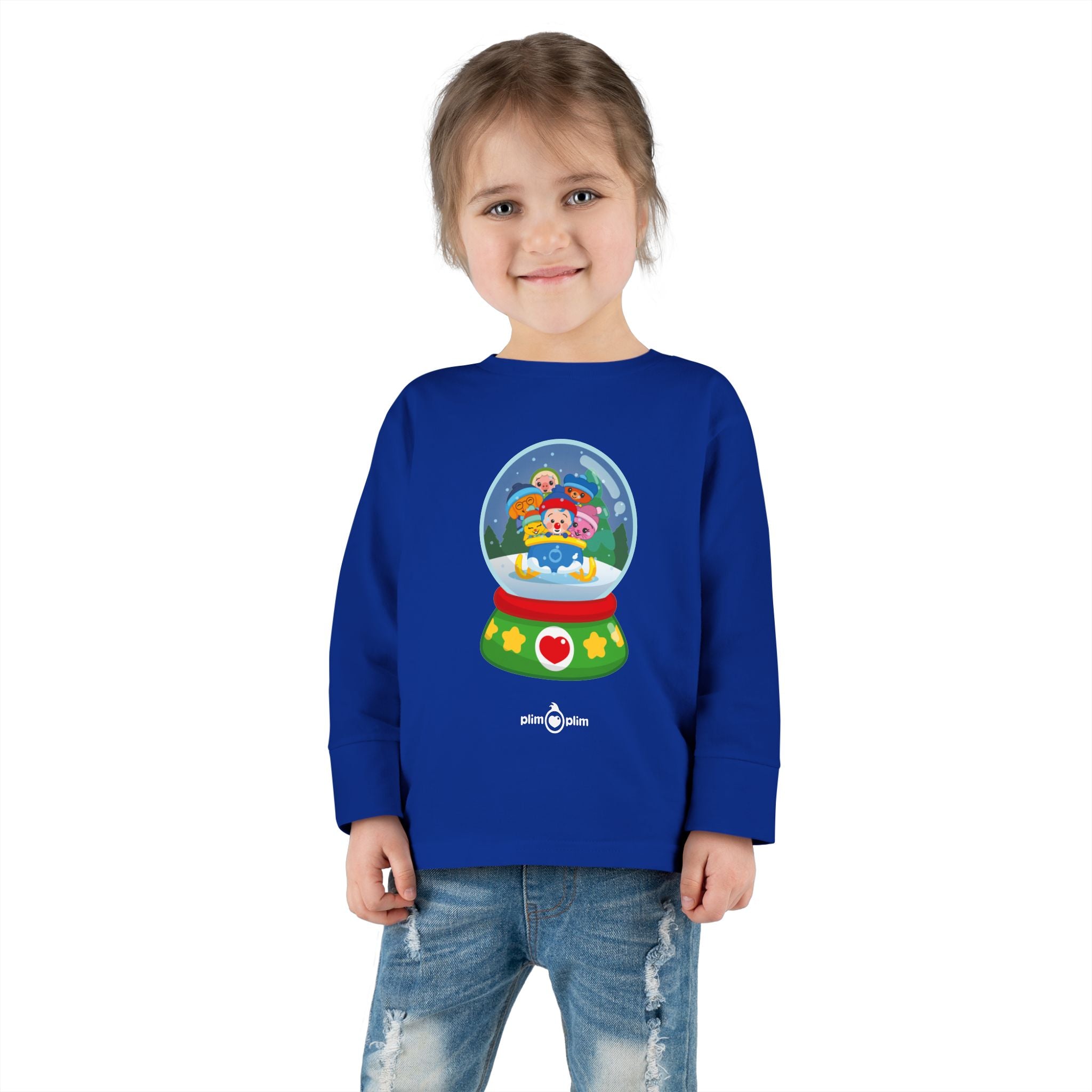 Toddler Christmas Family Long Sleeve Tee - Plim Plim Collection