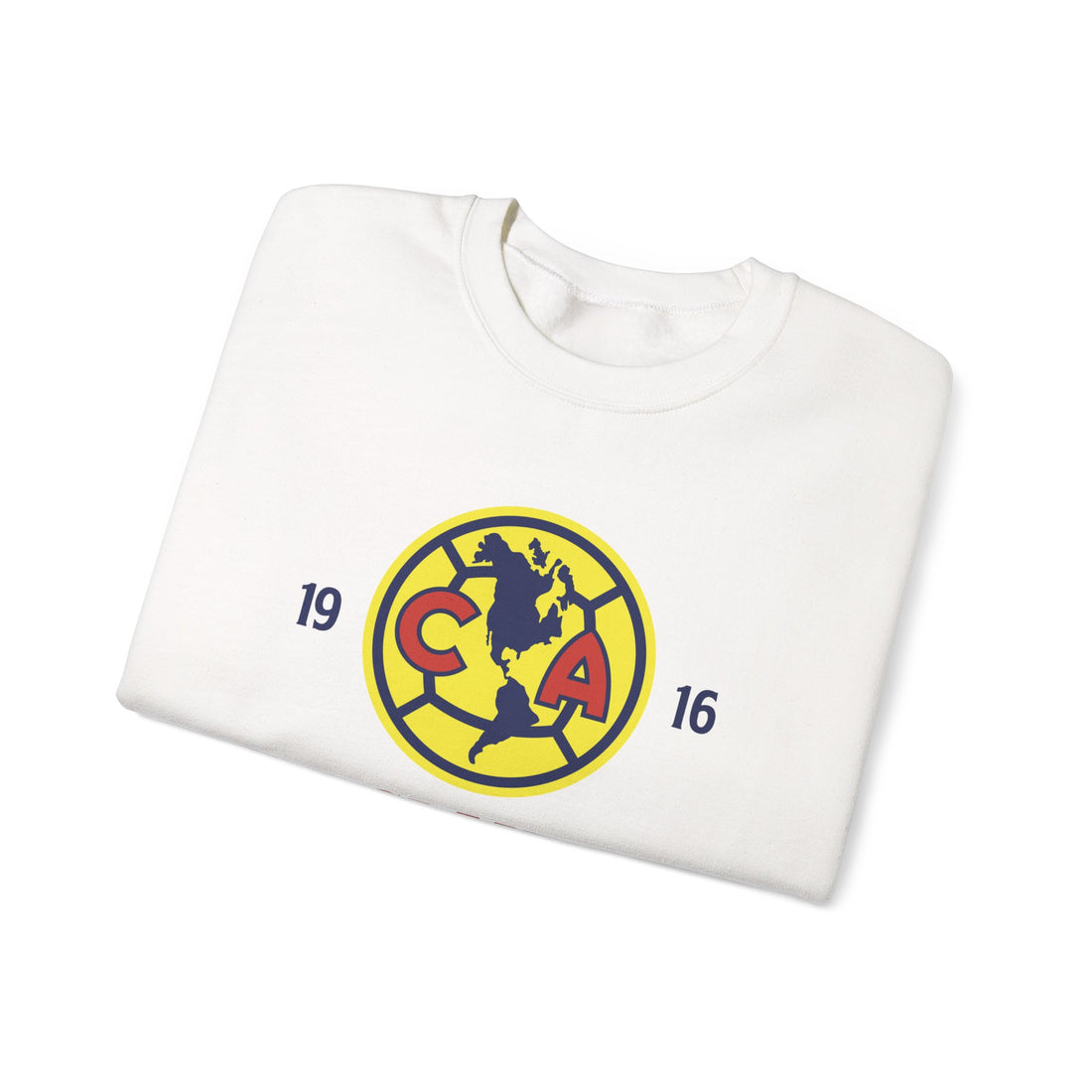 Club América Retro Unisex Sweatshirt – official Club América licensed merch (view 3)