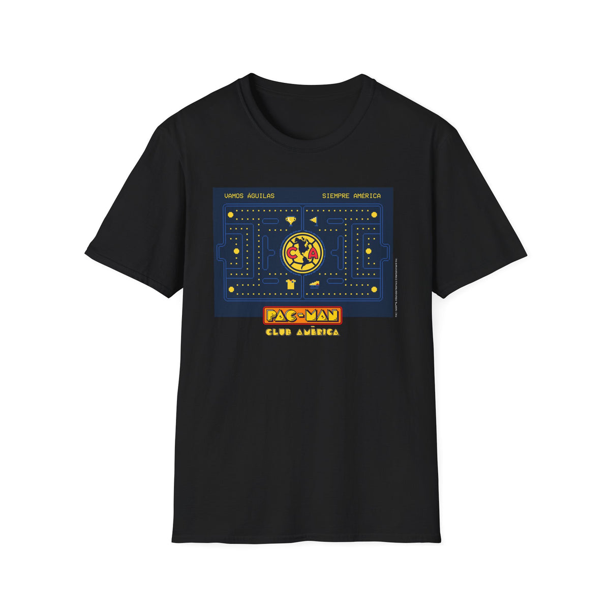 Club América x PAC-MAN T-Shirt – official Club América x PAC-MAN licensed merch (view 3)