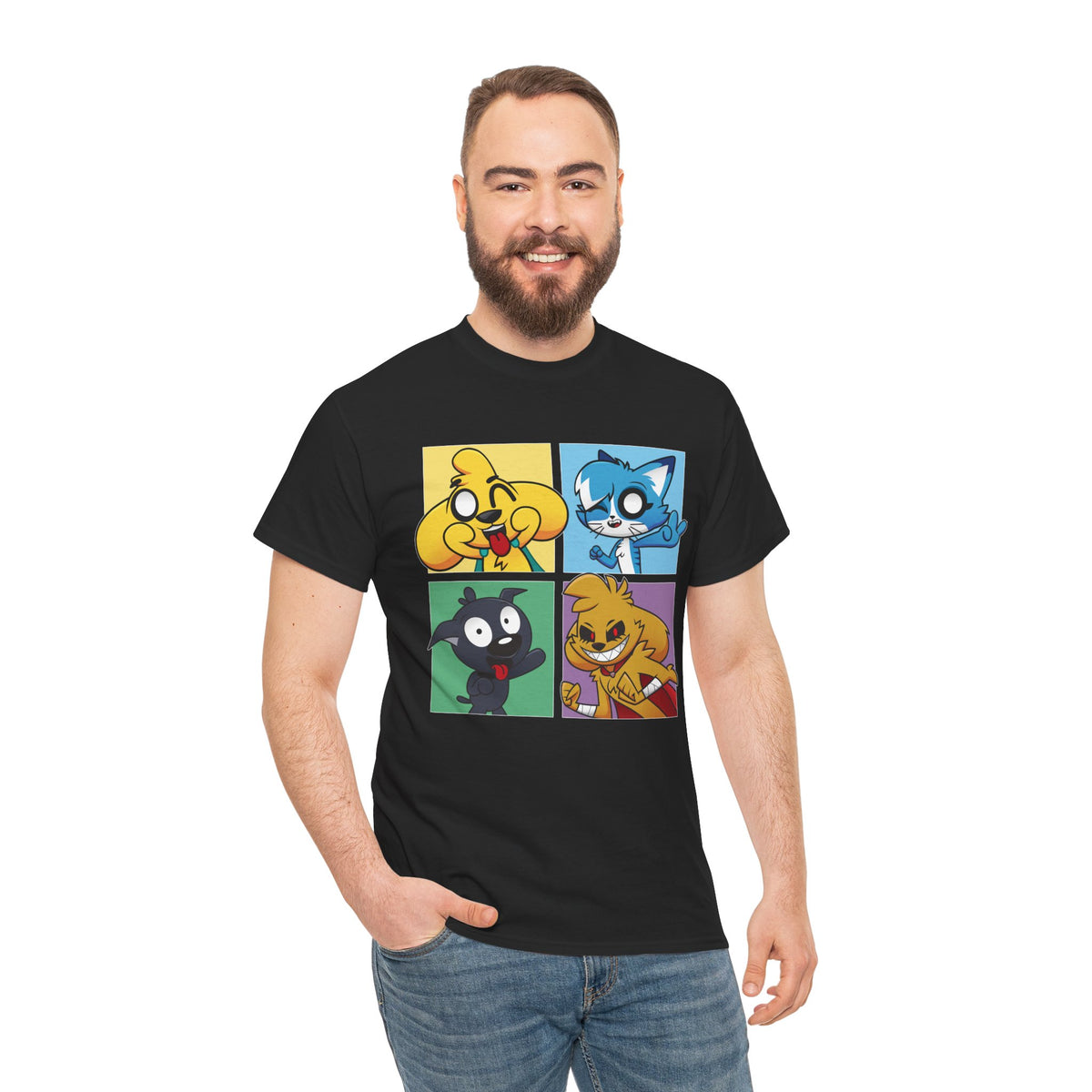 Mikecrack - Playera unisex de algodón grueso - Ropa oficial