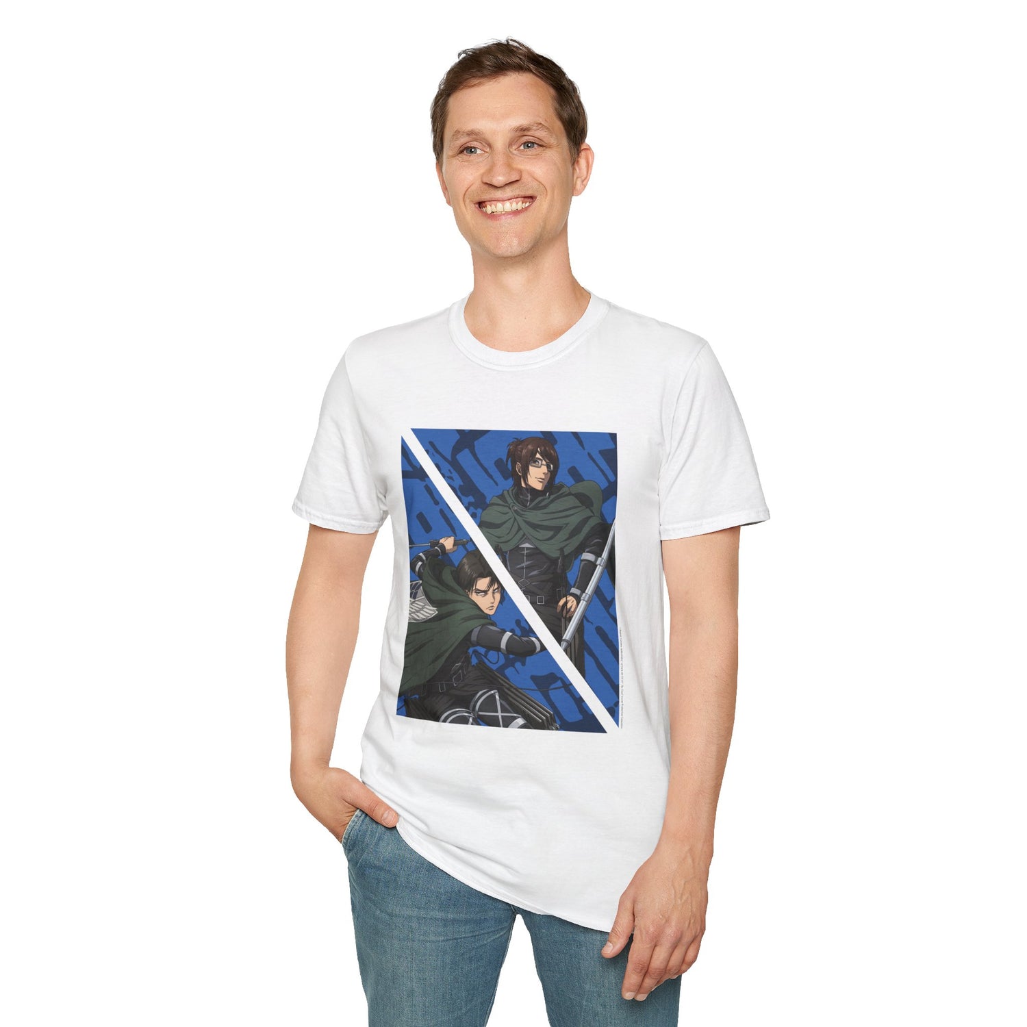 Attack on Titan Final Season - "Levi Ackerman &amp; Hange Zoe" T-shirt