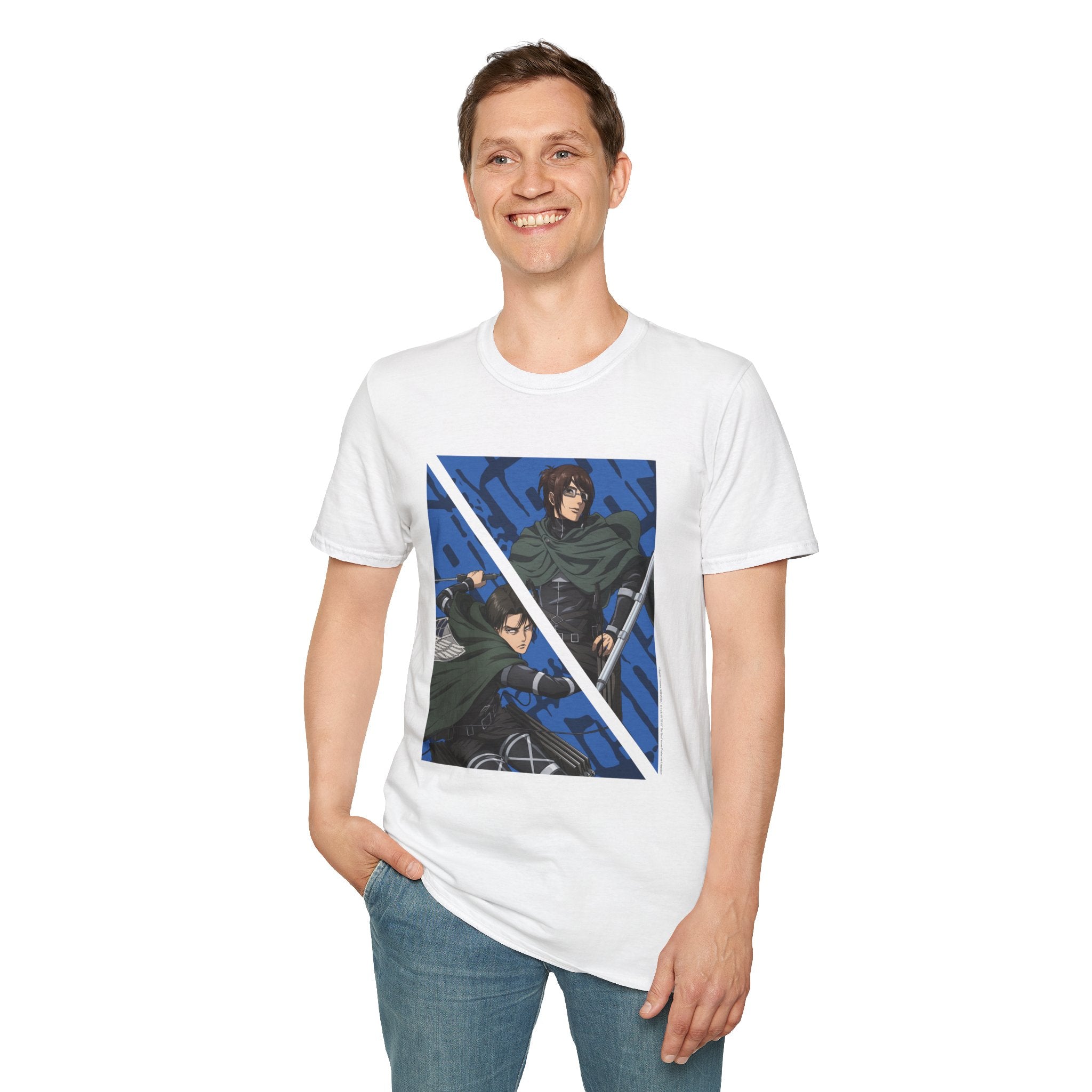 Attack on Titan Final Season - "Levi Ackerman &amp; Hange Zoe" T-shirt