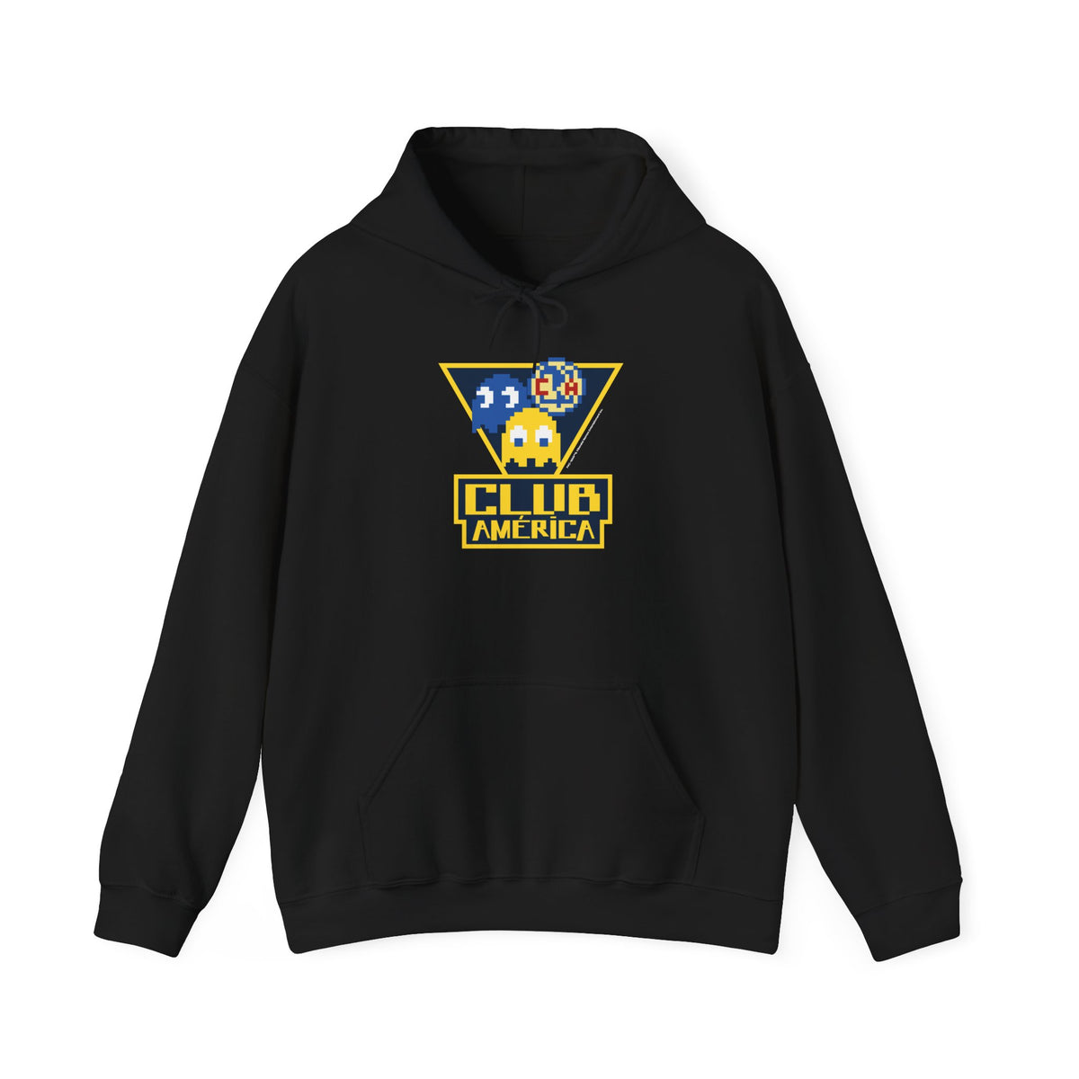 Club América x PAC-MAN - Hooded Sweatshirt – official Club América x PAC-MAN licensed merch (view 4)