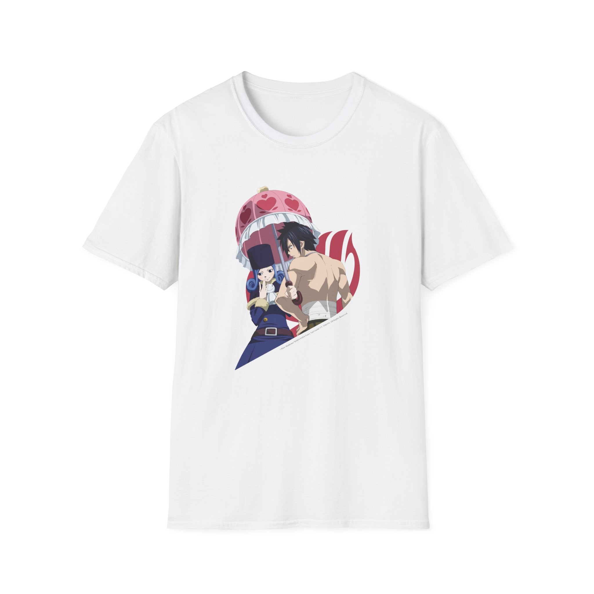 FAIRY TAIL - "Gray Fullbuster &amp; Juvia Lockser" T-shirt