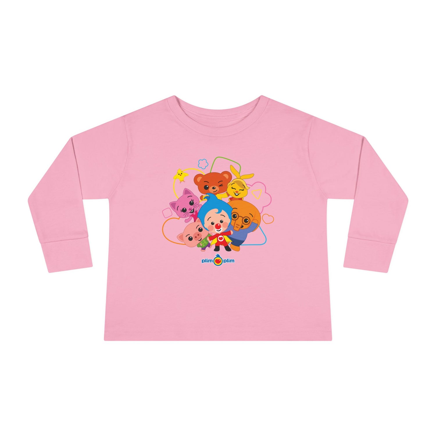Plim Plim Camiseta Manga Larga de Niños Amigos
