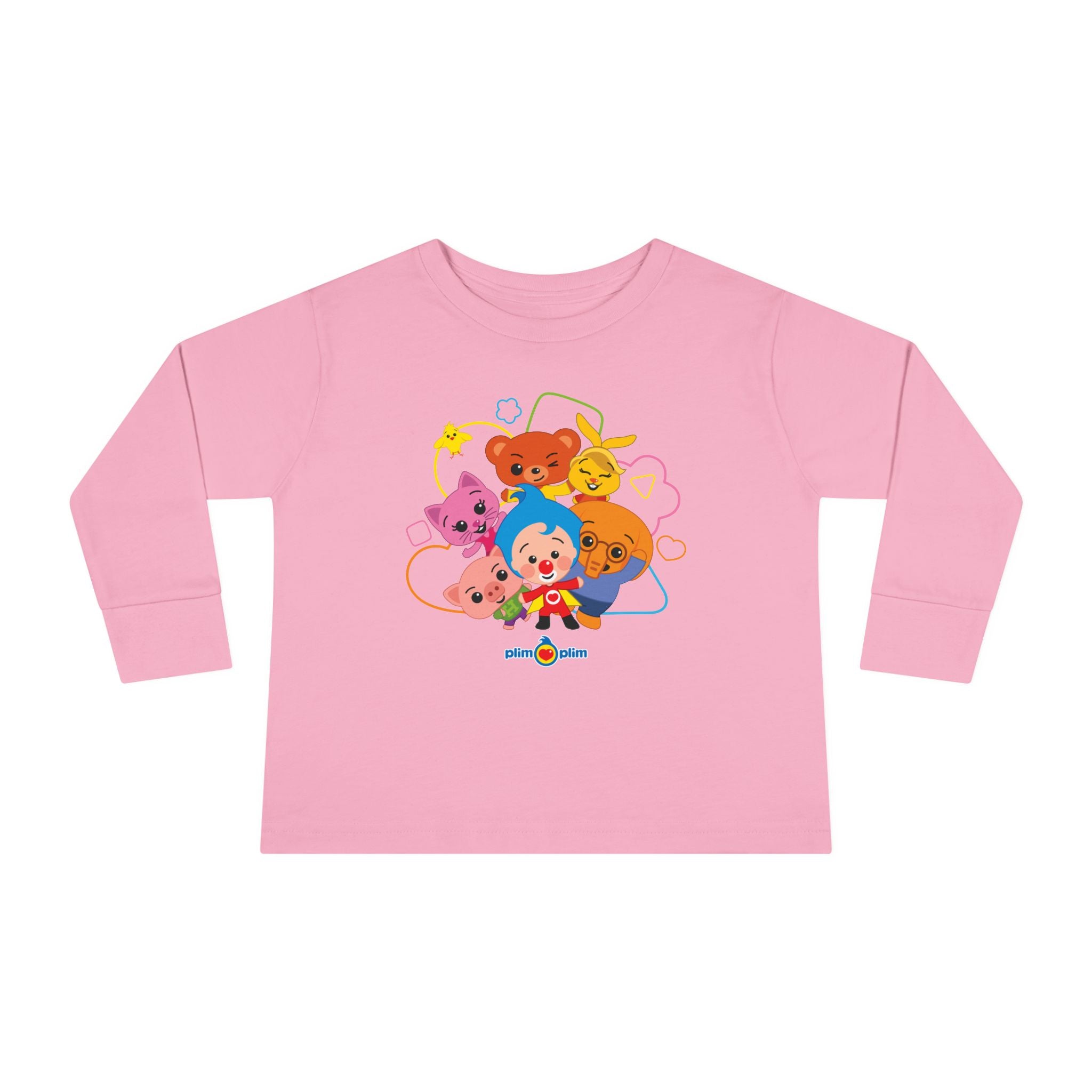 Plim Plim Camiseta Manga Larga de Niños Amigos