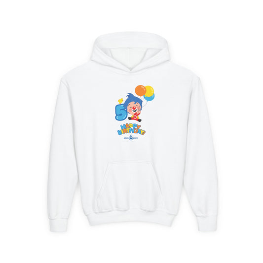Plim Plim Sudadera de Niños con Capucha Cumple 5