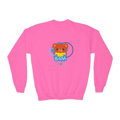 Plim Plim Sudadera Juvenil de Cuello Redondo Bam