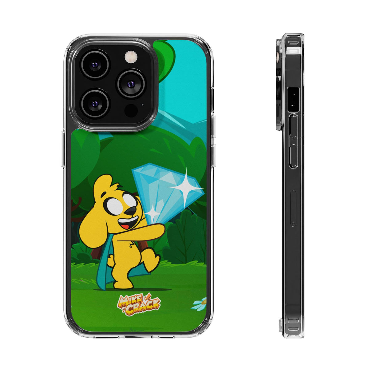 Mikecrack - Funda transparente para iPhone