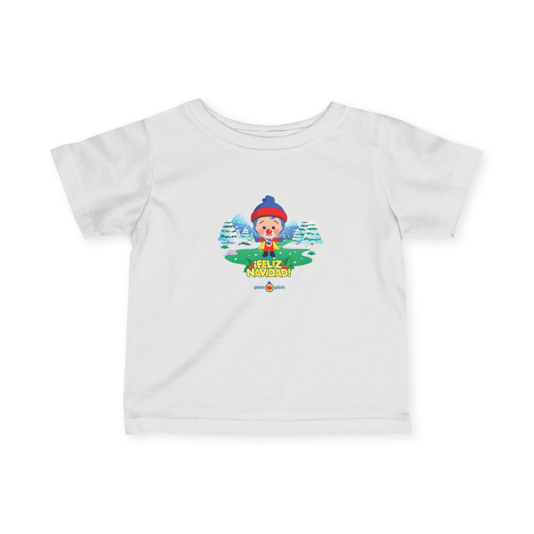Toddler Christmas Family Fine Jersey Tee - Plim Plim Collection