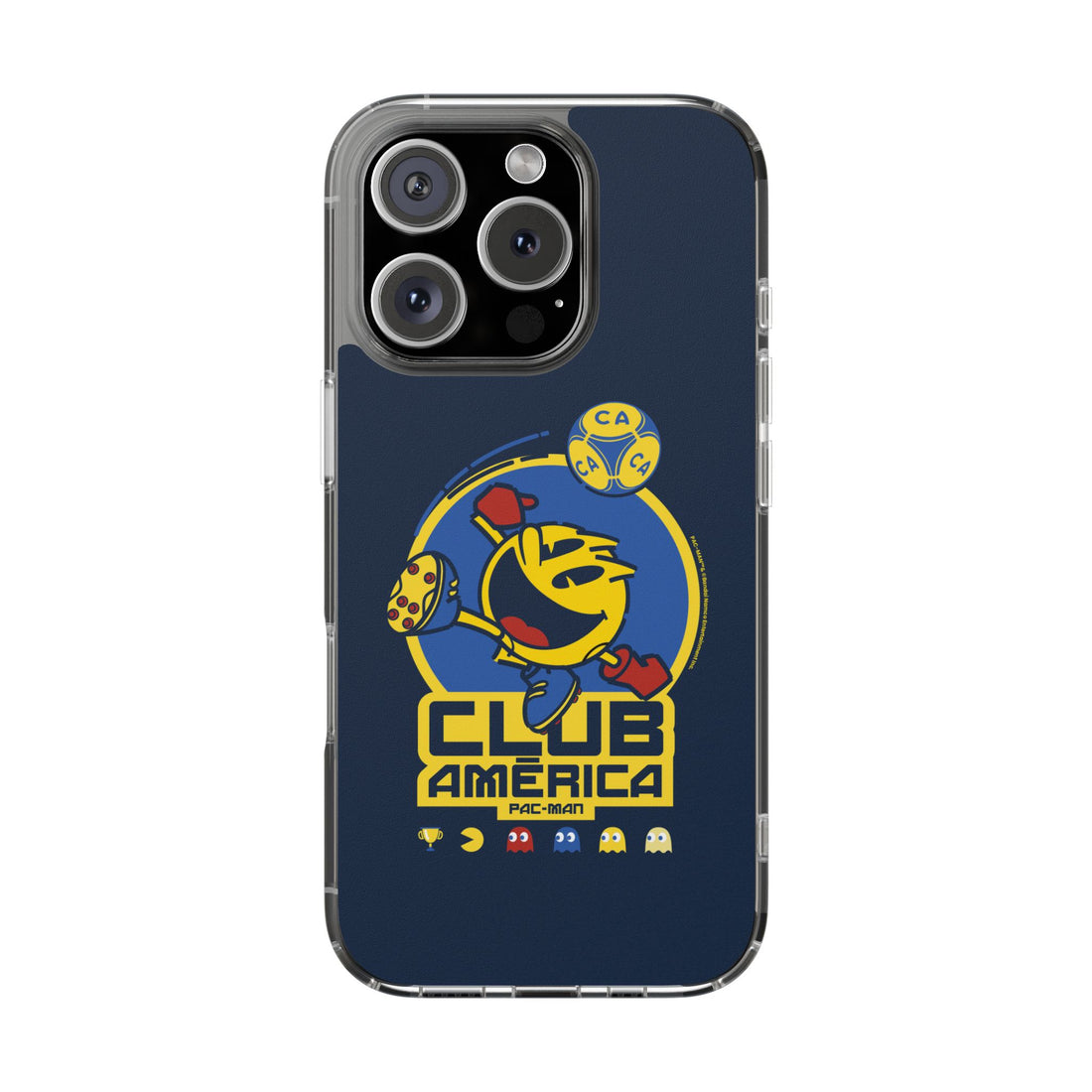 Club América x PAC-MAN – Clear Phone Case