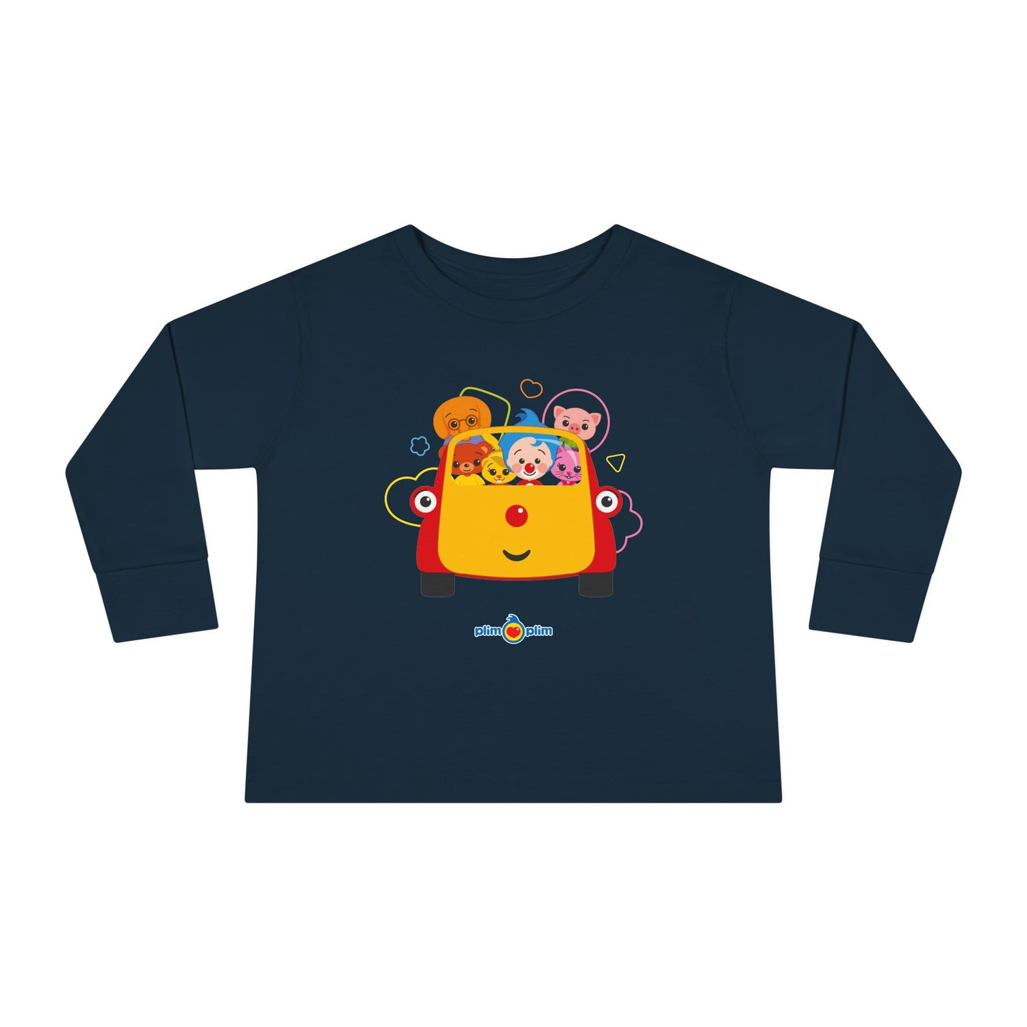 Plim Plim Camiseta Manga Larga de Niños Todos con Tuni